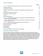 Table of Contents
