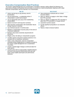 Executive Compensation Best Practices